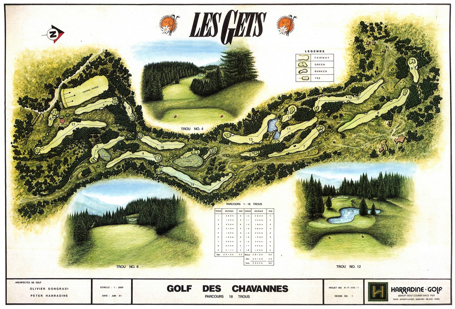 le 17 août - initiation au golf
