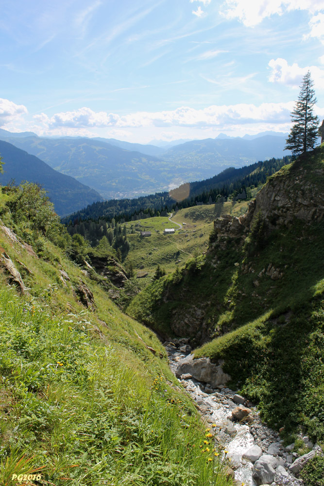 PORMENAZ La Chorde Descente