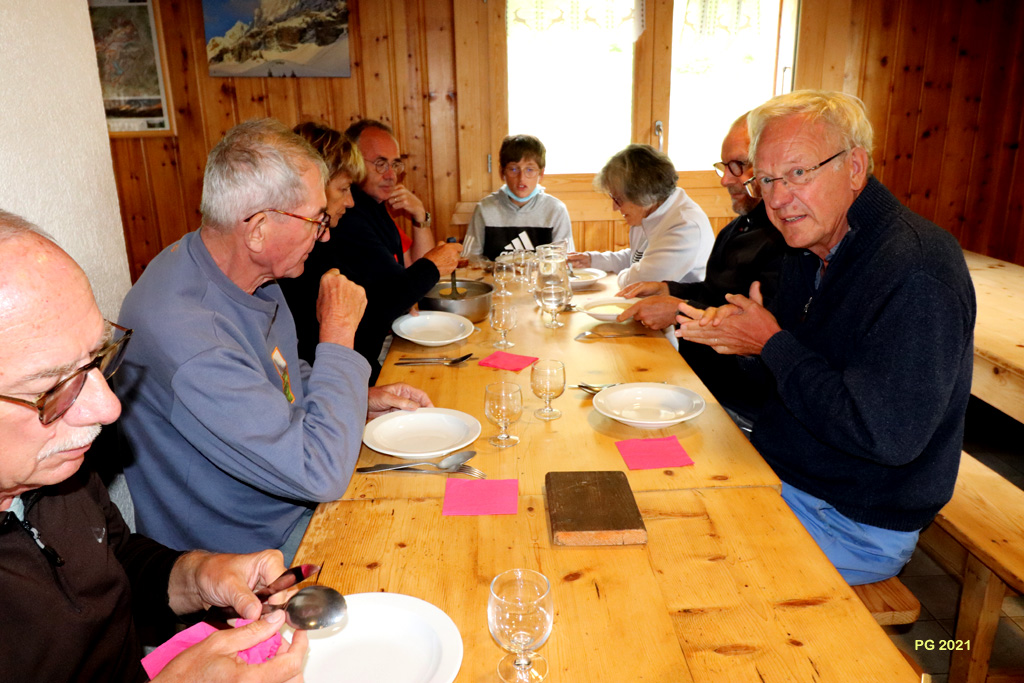 Diner au refuge