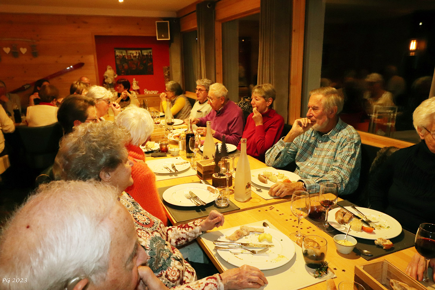 Les assiettes sont vides